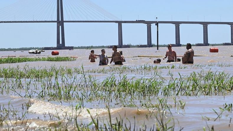 El incidente ocurrió a la altura del balneario Molina Punta.