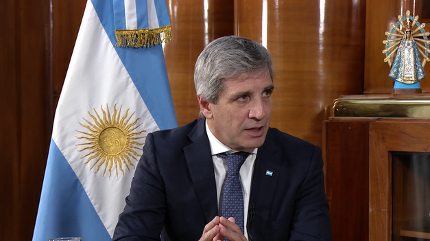 El ministro de Economía habló en una entrevista televisiva.