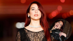 La cantante demostró todo su glamour con este look. La cantante demostró todo su glamour con este look.