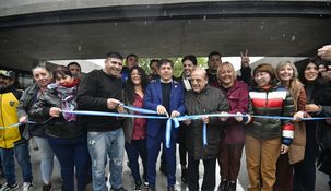 Axel Kicillof inauguró el Club Social y Deportivo Estrella del Norte en Berazategui