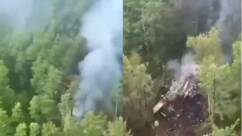 Se estrelló un avión con más de 40 pasajeros en una zona remota de Rusia: no hay sobrevivientes