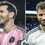 Messi y Müller, dos figuras mundiales, se enfrentarán en la final de la MLS. Messi y Müller, dos figuras mundiales, se enfrentarán en la final de la MLS.