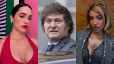 Milei volvió a atacar a las cantantes a través de las redes sociales.