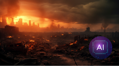 La IA reveló cómo se vería el fin del mundo en una selfie. La IA reveló cómo se vería el fin del mundo en una selfie.