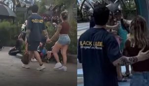 Se vio al streamer y a la tiktoker paseando de la mano.