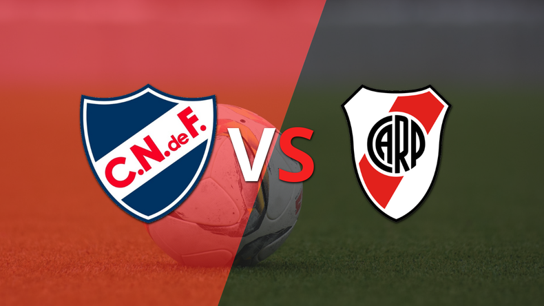 Gonzalo Carneiro firma un doblete en el empate en 2 entre Nacional y River Plate