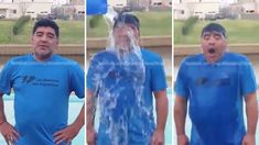 Diego Maradona se sumó al #IceBucketChallenge y nominó a Julia Roberts Diego Maradona se sumó al #IceBucketChallenge y nominó a Julia Roberts