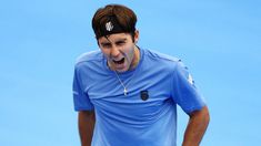 Etcheverry festejó el triunfo en Oslo. Etcheverry festejó el triunfo en Oslo.