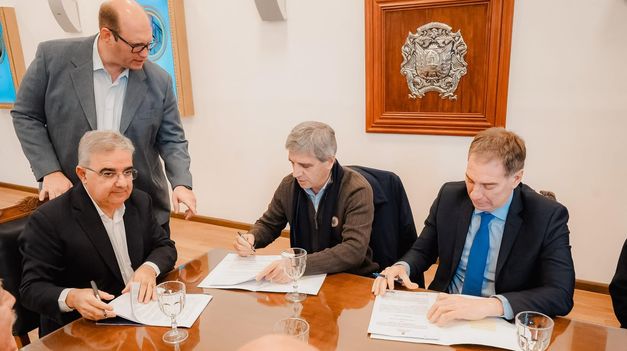 Jalil, Santilli, Caputo y Suárez.&nbsp;