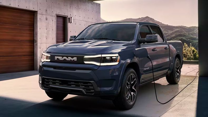 Será la primera pick-up 100% eléctrica de Stellantis.