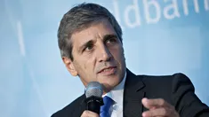 El ministro de Economía, Luis Caputo.