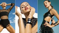 La producción sado de Pampita en Punta del Este La producción sado de Pampita en Punta del Este