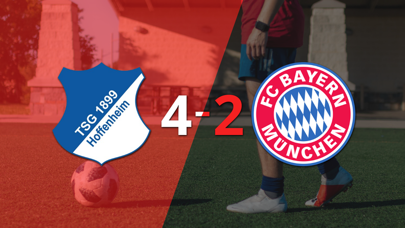 Andrej Kramaric anota hat-trick en el triunfo 4-2 de Hoffenheim ante Bayern Múnich