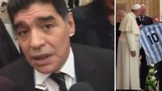 Diego Maradona, tras su visita al Vaticano: Le dije al Papa Francisco que nos juntamos dos potencias Diego Maradona, tras su visita al Vaticano: Le dije al Papa Francisco que nos juntamos dos potencias