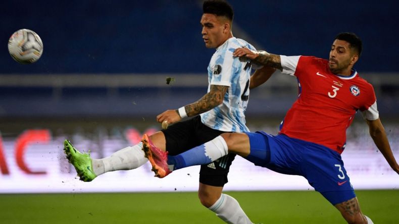 El atacante argentino no perdonó ante la chance que se le presentó.