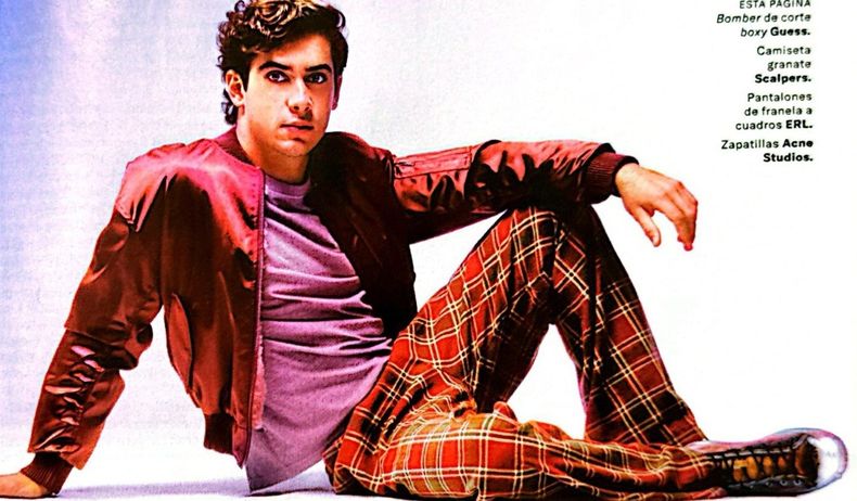 El piloto de 21 años fue tapa de la revista GQ de España.