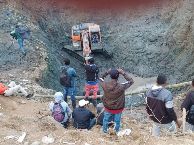 Los mineros fueron hallados sin vida.&nbsp;