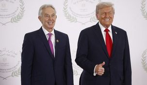 Tony Blair y Donald Trump en Egipto, durante una cumbre de paz en Gaza celebrada en octubre pasado. Tony Blair y Donald Trump en Egipto, durante una cumbre de paz en Gaza celebrada en octubre pasado.