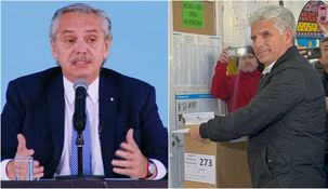 El mandatario felicitó a Poggi.