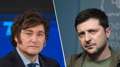 Milei conversó con el presidente Zelensky y propuso a la Argentina como sede de una cumbre entre Ucrania y Latinoamérica
