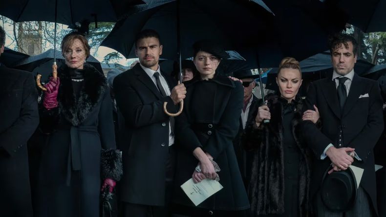 Los caballeros: la serie de Netflix que narra cómo uno de los protagonistas hereda todo de su padre y se desata una batalla cuando otras personas buscan quedarse con una parte del negocio.