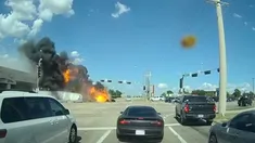 Impactante accidente de un camión en Texas.&nbsp;