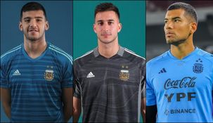 Rulli, Musso y Benítez, los tres arqueros convocados por Scaloni. Rulli, Musso y Benítez, los tres arqueros convocados por Scaloni.