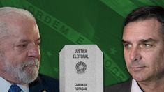 Lula y Flavio Bolsonaro irían a la segunda vuelta. Lula y Flavio Bolsonaro irían a la segunda vuelta.
