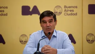 Fernán Quirós, ministro de Salud porteño.