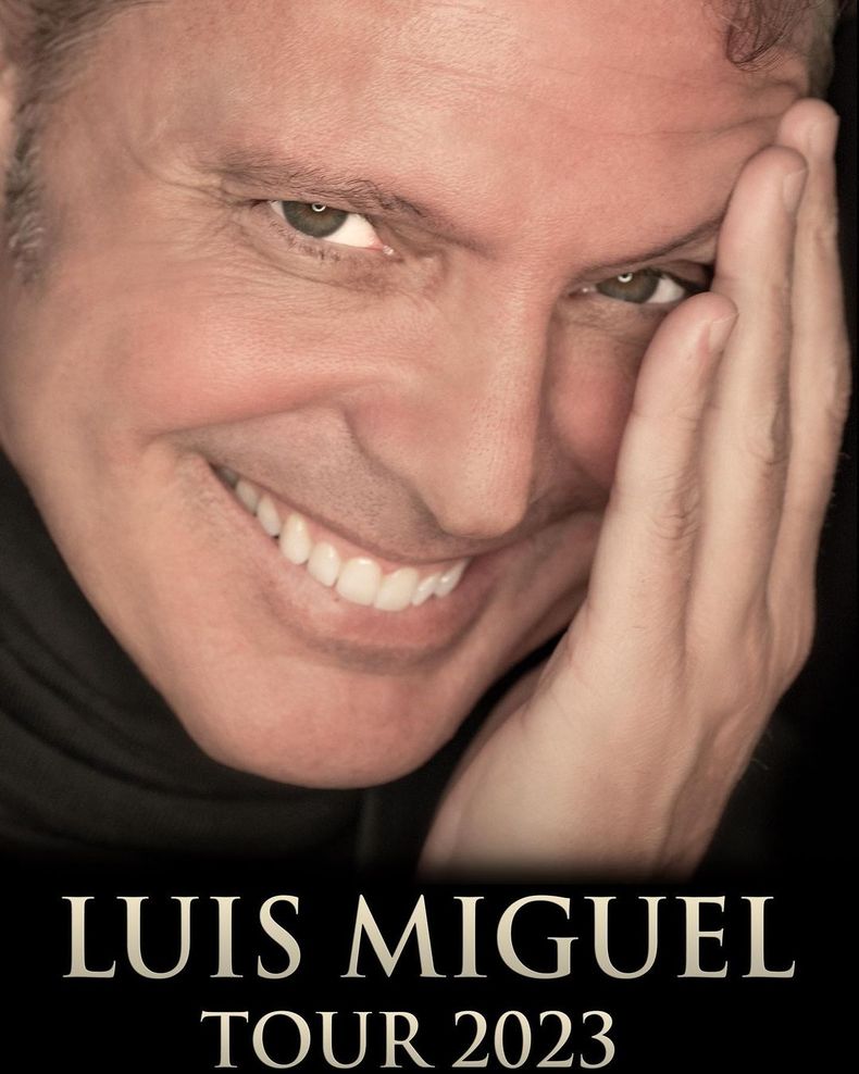 La imagen con la que Luis Miguel confirmó su nuevo Tour.