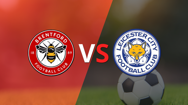 Empate a uno entre Brentford y Leicester City