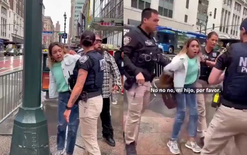 La turista fue identificada como Javiera Montero.