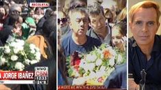 El último adiós a Jorge Ibáñez en el Cementerio de la Recoleta El último adiós a Jorge Ibáñez en el Cementerio de la Recoleta