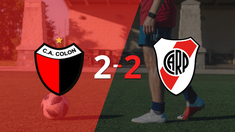 colon empato con river plate y ruben botta anoto dos goles colon empato con river plate y ruben botta anoto dos goles