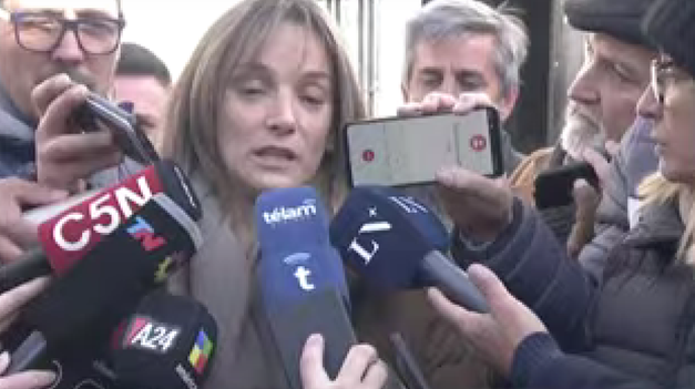 Malena Galmarini votó en Tigre.