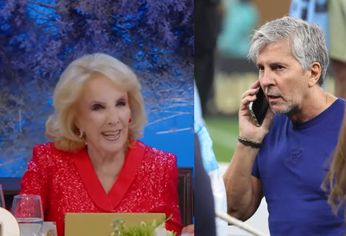 Qué lindo hablar con vos, fueron las palabras de Jorge Messi a Mirtha Legrand