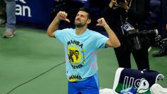 Fue una noche a pura emoción para Nole. Fue una noche a pura emoción para Nole.