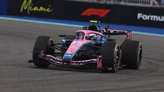 Franco Colapinto en el Gran Premio de Miami.