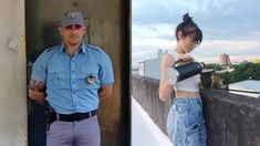 El cabo primero Luciano Etudie y su ex pareja, Graciela Mabel López.