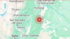 Un sismo de 4,8 grados de magnitud sacudió Jujuy y Salta