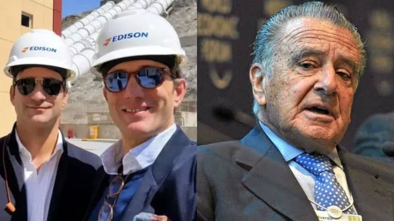 Los hermanos Neuss y Eduardo Eurnekian