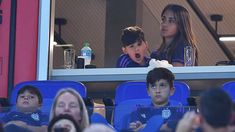 Roccuzzo en el partido Argentina- Polonia. Roccuzzo en el partido Argentina- Polonia.