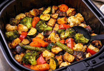 Verduras crocantes en freidora de aire: una opción rápida y saludable. Verduras crocantes en freidora de aire: una opción rápida y saludable.