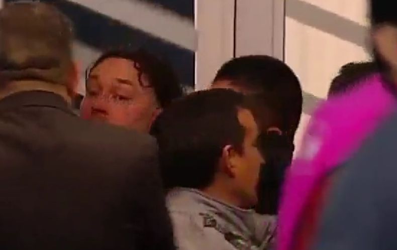 El DT de Argentinos completamente sacado.