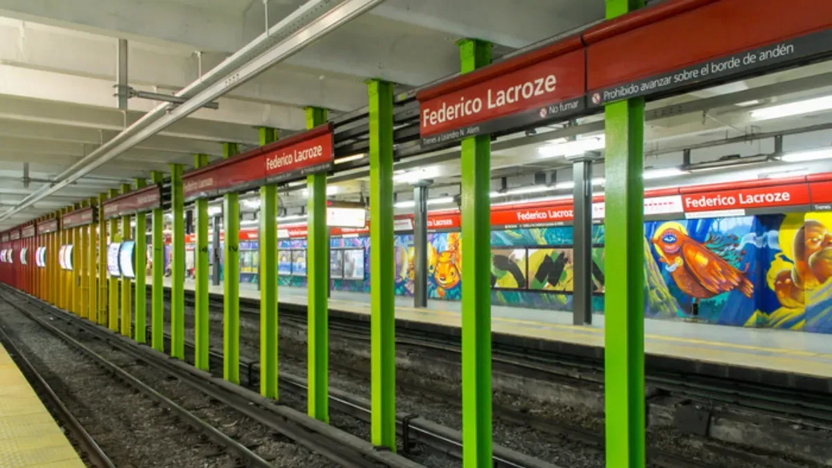 Liberaron los molinetes de la línea B del subte en la estaci