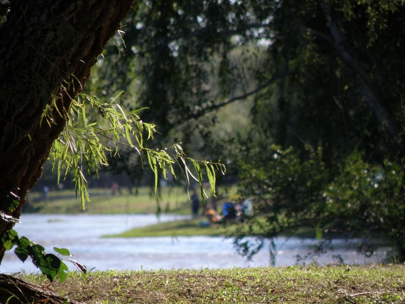 Este poblado pequeño ubicado en el área turística Pampa Agropecuaria ofrece dos senderos principales junto al río.