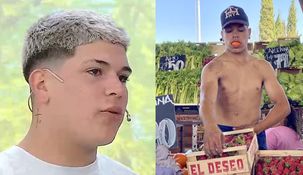 Thiago Medina tuvo que cerrar la verdulería.