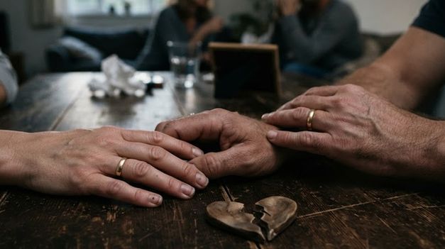 Turco García y Mariela Pietro se casaron luego de 30 años de relación y un hijo en común.