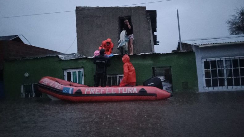 La situación en Zárate es dramática.