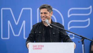 Axel Kicillof en el Plenario Federal 2026 del Movimiento Derecho al Futuro.